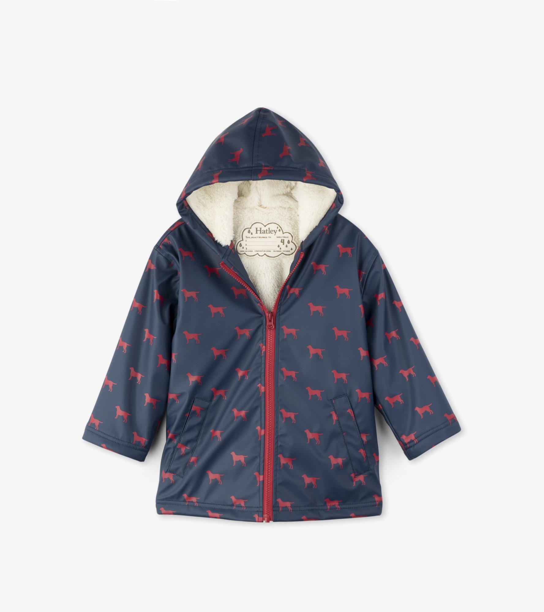 

Плащ Hatley Red Labs 3A синій 98см (F18RLK818)