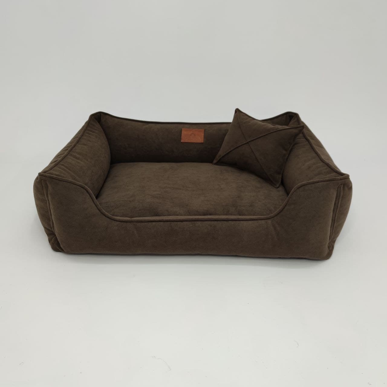 

Лежак для собак Mamo pets Comfortable Divotex Omega Велюр S (60x45x18) Dark brown