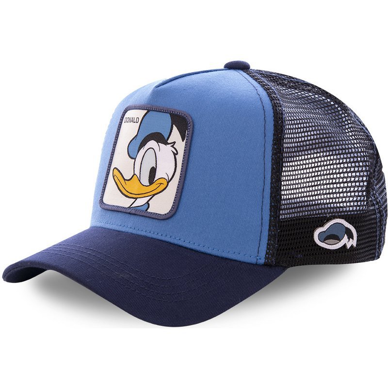 

Кепка Бейсболка Тракер с сеткой Goorin Brothers Cartoons Donald Duck с Уткой Дональд Даком Синяя