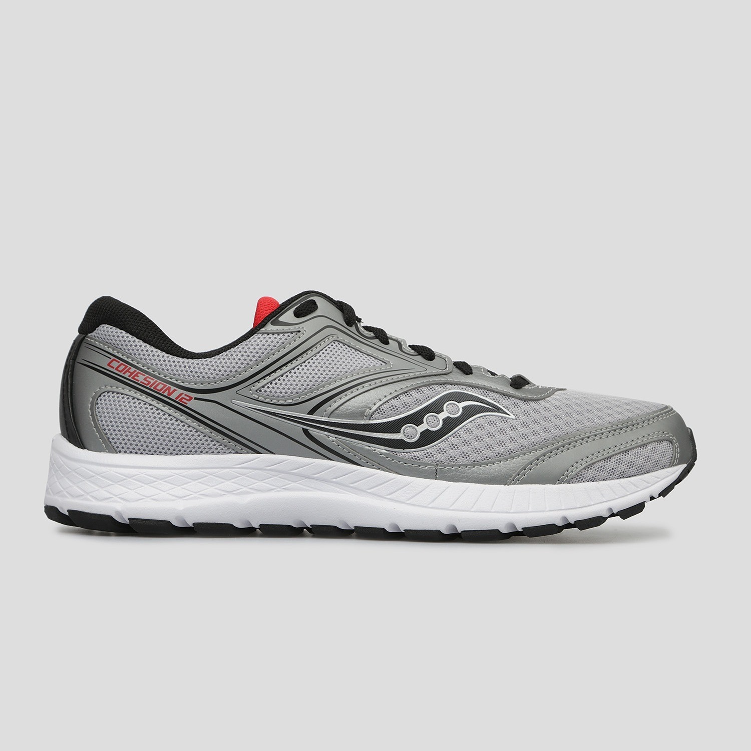 

Кроссовки для бега Saucony Versafoam Cohesion 12 20471-3s 45 29 см Silver/Red серебряные с красным