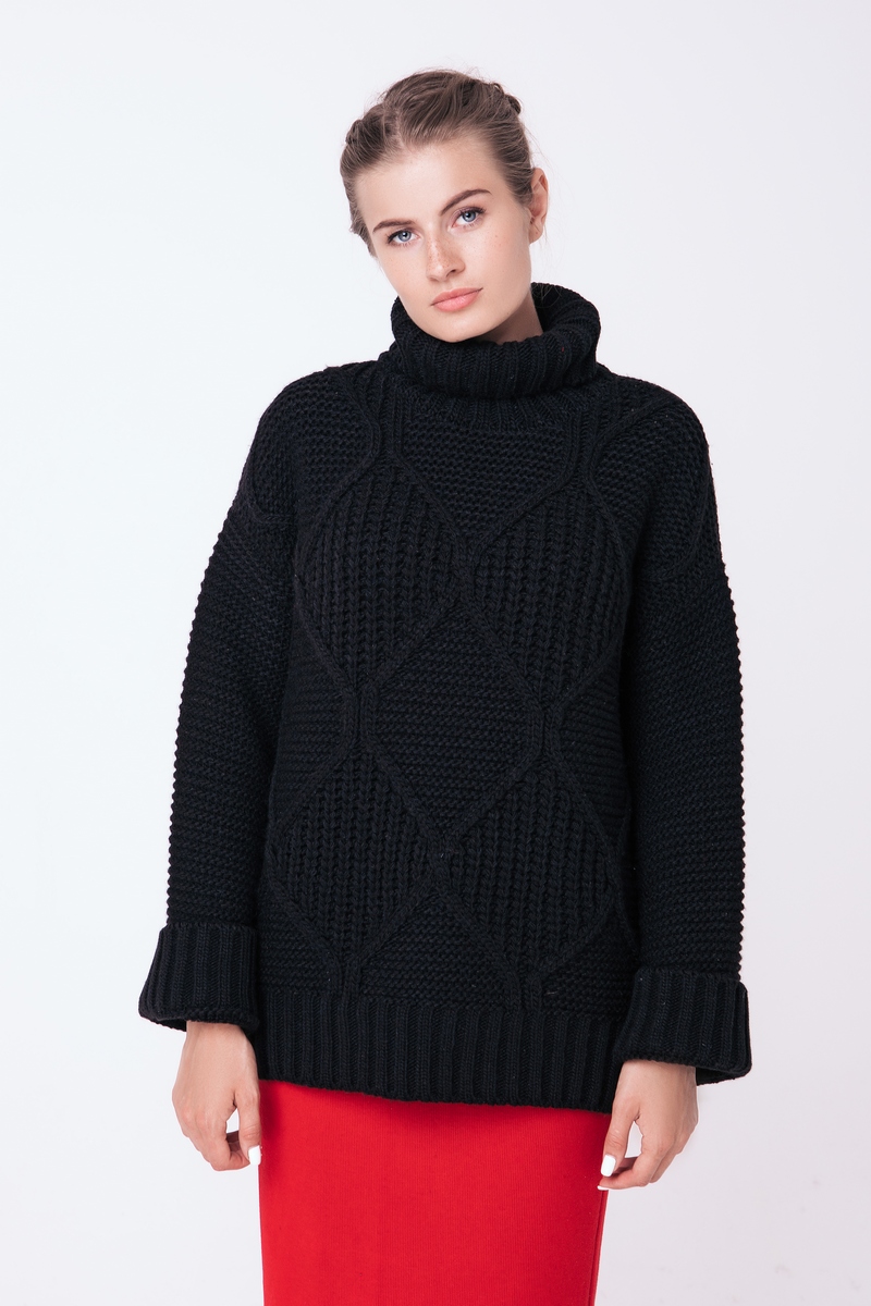 

Свитер Sewel SW537 46-48 Черный SW537010000