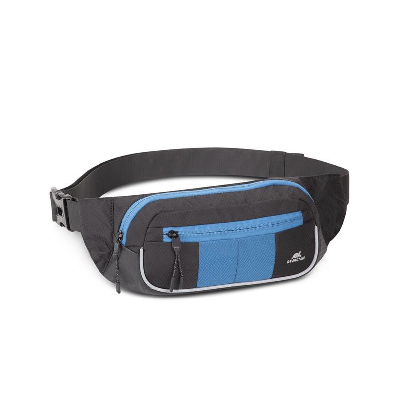 

Поясная сумка Rivacase 5215 Black/Blue