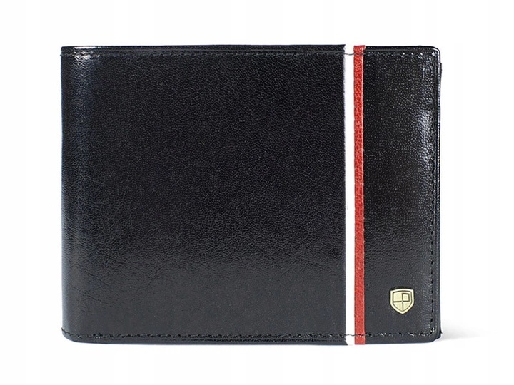 

Кожаный мужской кошелёк Peterson RFID 9.5 х 12 см черный (STOP-RFID 304.02-2-1-1)