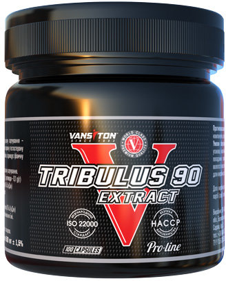 

Tribulus 90 Extract Vansiton 100 Capsules