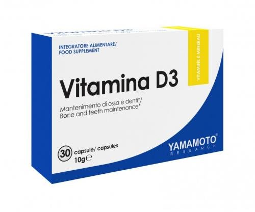 

Vitamin D3 Yamamoto Nutrition 30 Capsules