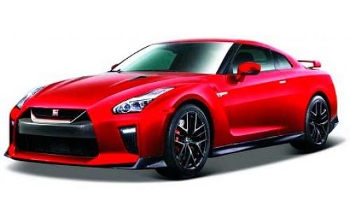 

Модель автомобиля Nissan GT-R, 1:24, Bburago (красная)