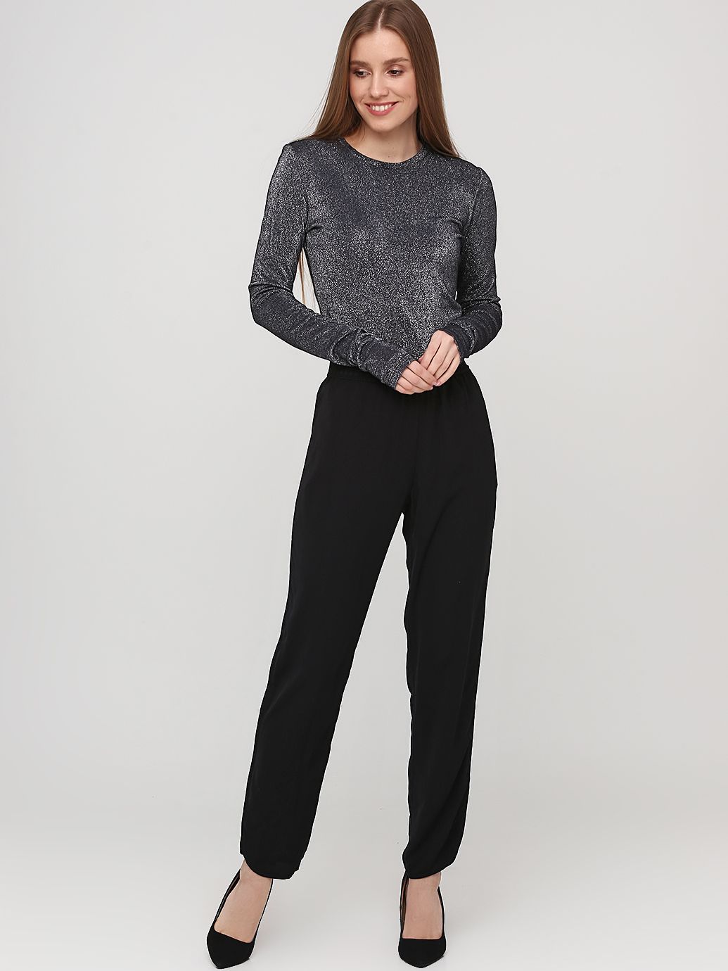 

Брюки H&M 2637972 34 Черные