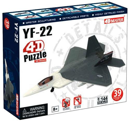 

Модель истребителя YF-22, 1:144, 4D Master