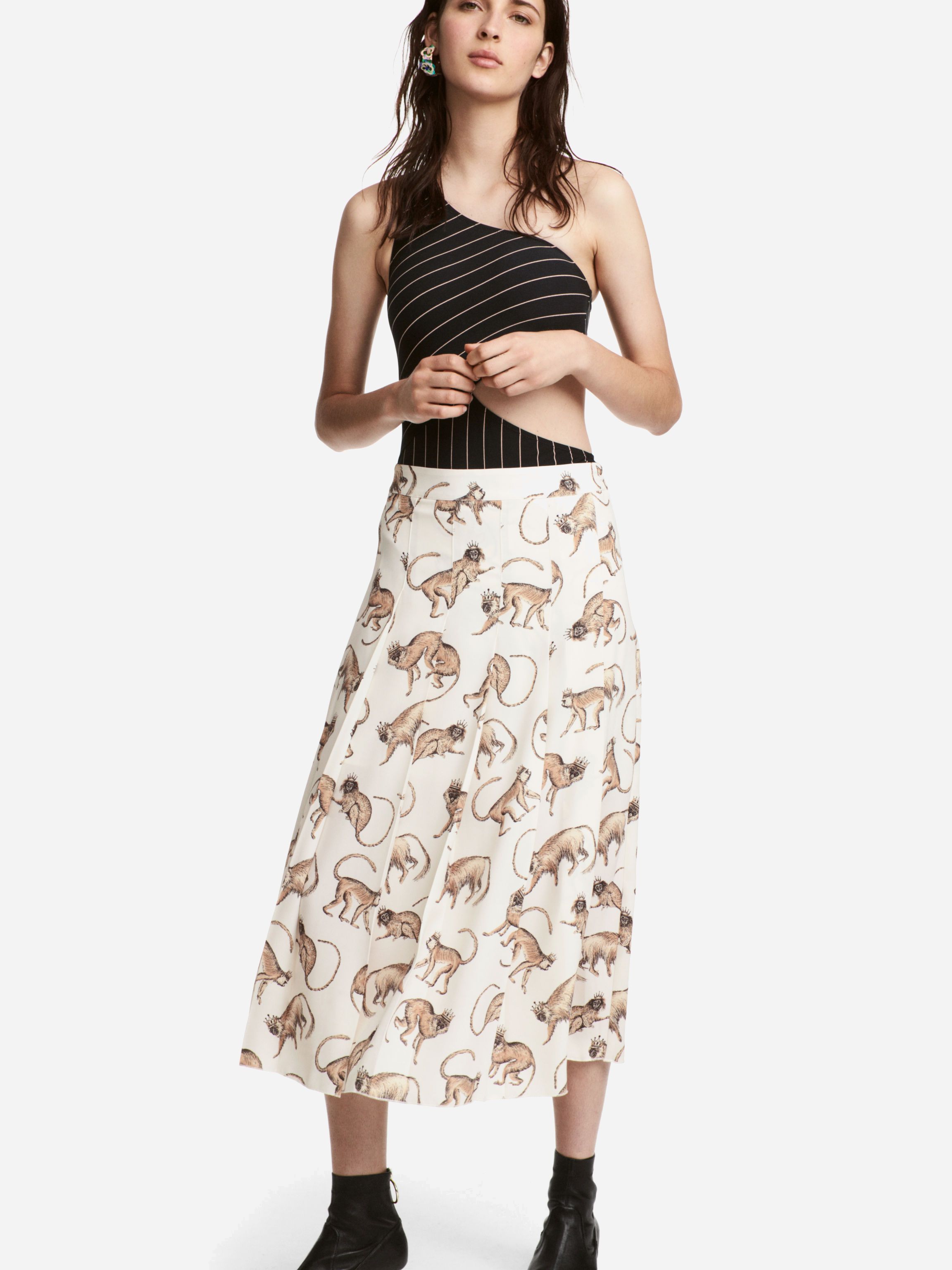 

Юбка H&M 5536856 40 Бежевая