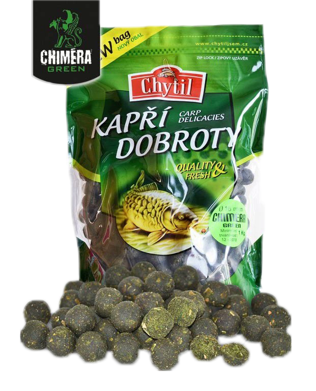 

Бойлы Chytil Chimera Green (Химера Зеленая) 16 мм 1 кг (BCHG16/1KG)