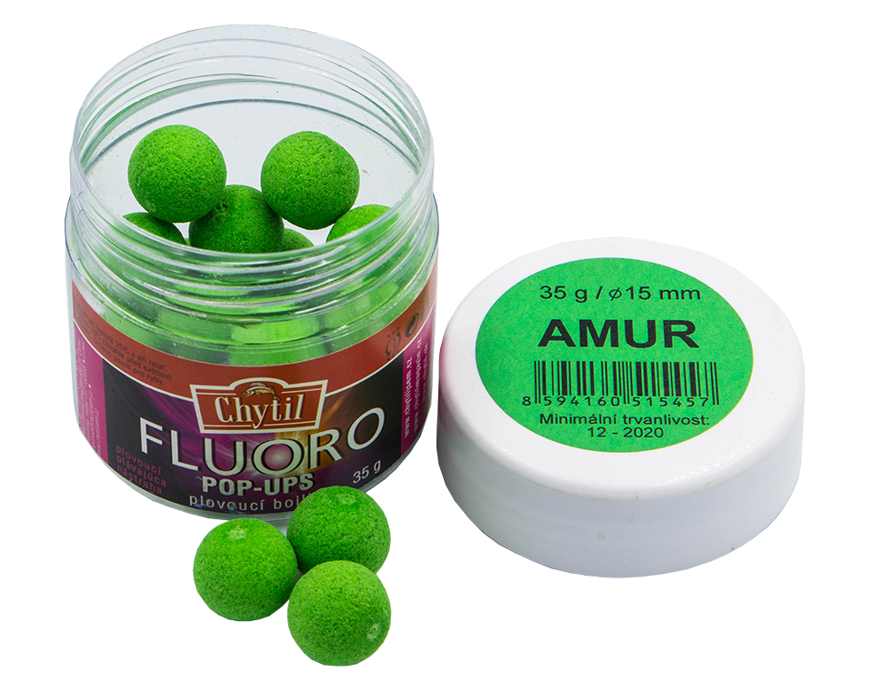 

Бойлы Chytil Fluoro Pop-Up Amur (Амур) 15 мм 35 гр (FPU15/AMU)