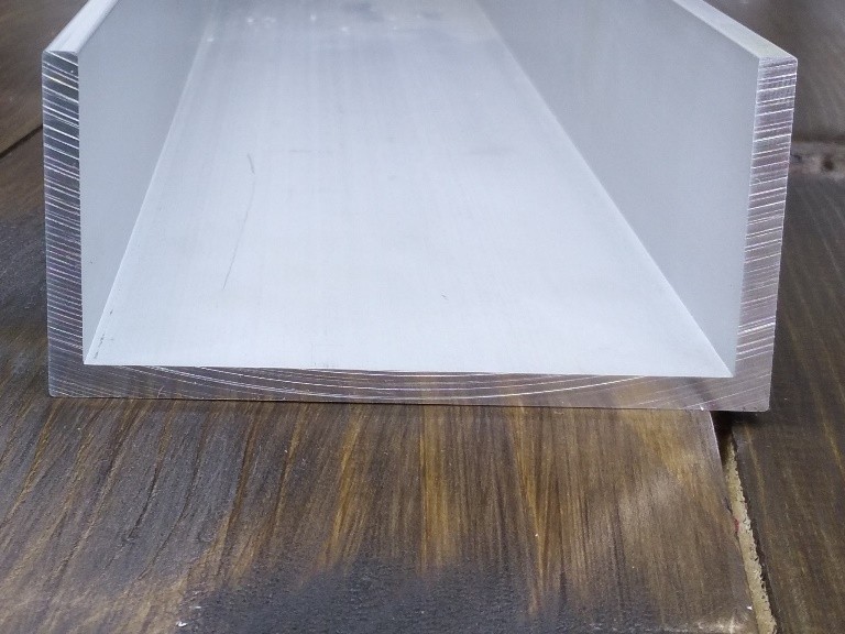 

Швеллер алюминиевый AL&Build 100х50х5 анод серебро 2мп