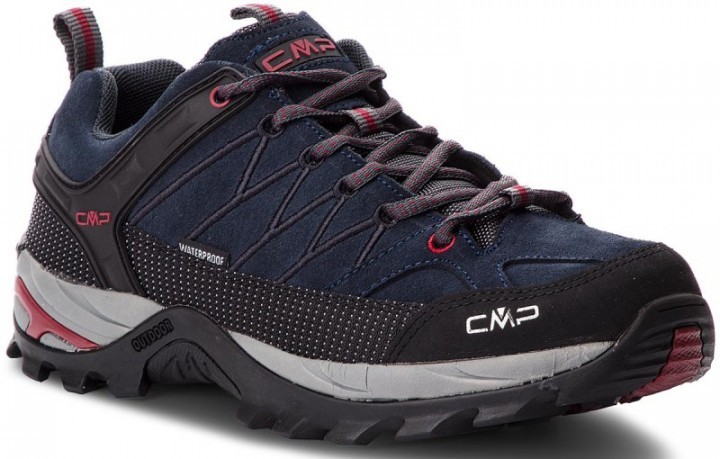 

Мужские кроссовки CMP Rigel Low Trekking Shoes WP 3Q13247-62BN 39 25 см темно-синий