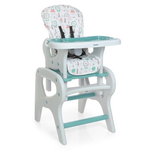 

Стульчик для кормления Bambi M 0816 Flowers Mint, Мятный