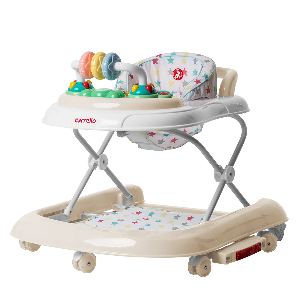 

Ходунки CARRELLO Torino CRL-9603/3 Beige 3 в 1 (ходунки, гойдалка, каталка)