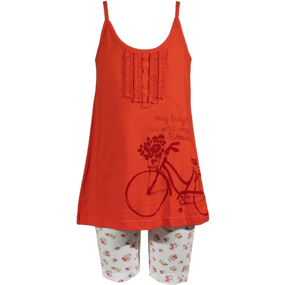 

Костюм : Майка и шорты Losan Kids girls (316-8024AD/509) Коралловый 2 Years-92 см