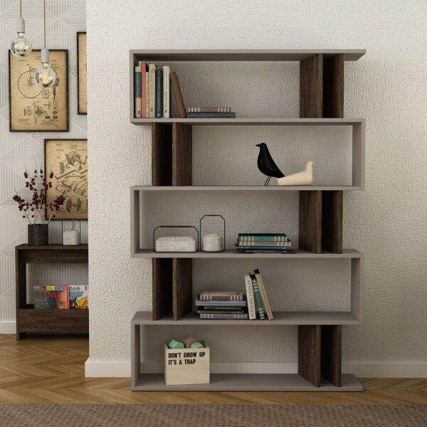 

Геометрический книжный шкаф-полка Ezra Modern - Little Room Baby House (WFR-100252-02-1036)