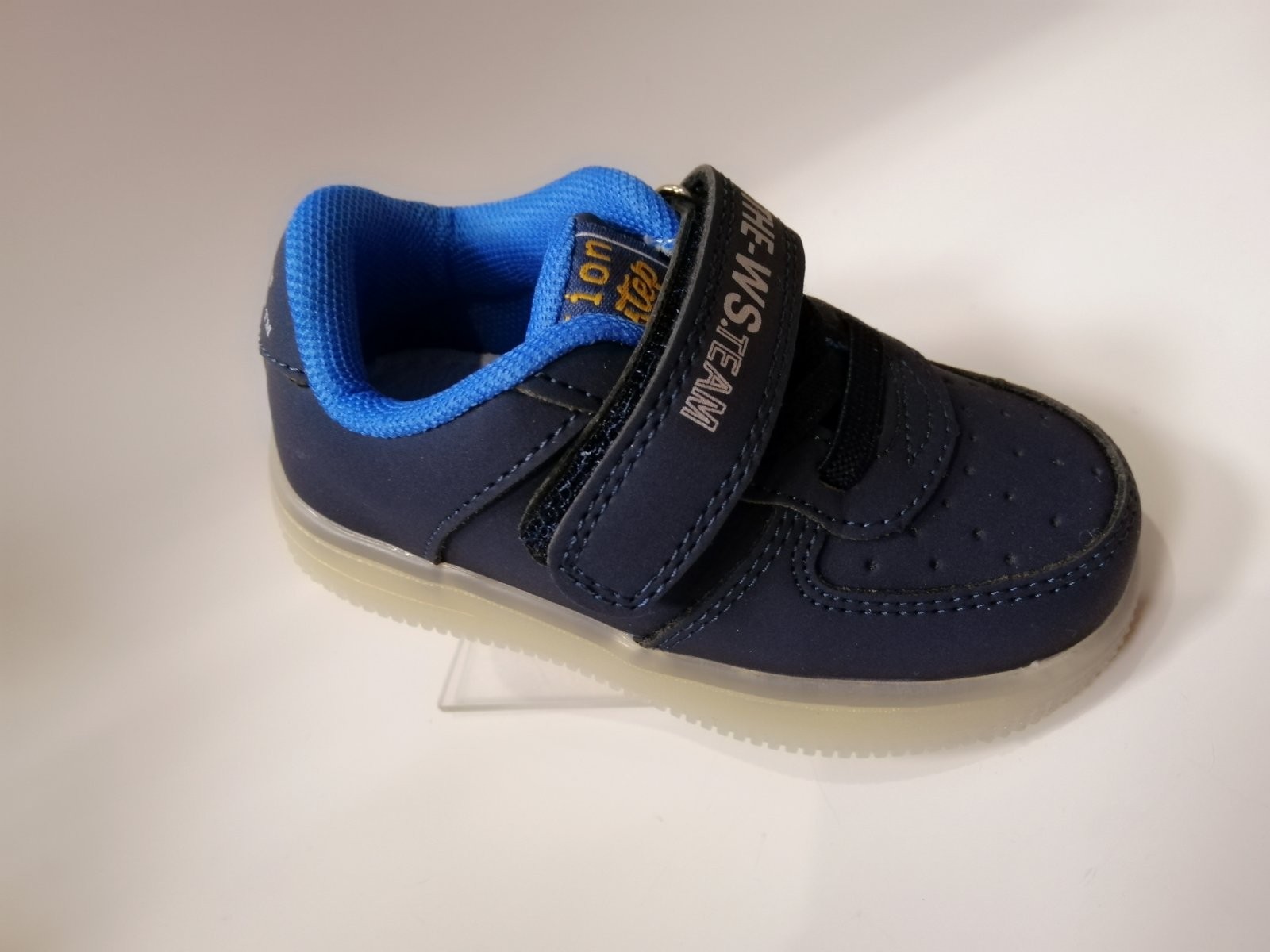 

Кроссовки для мальчика Сказка 906733392 BL синие р. 25-15,6 см