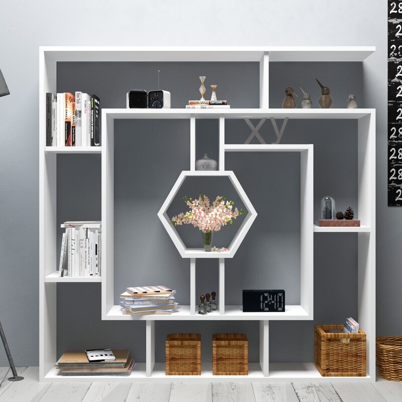 

Геометрический книжный шкаф-полка Okane - Little Room Baby House (WFR-100474-06-1036)