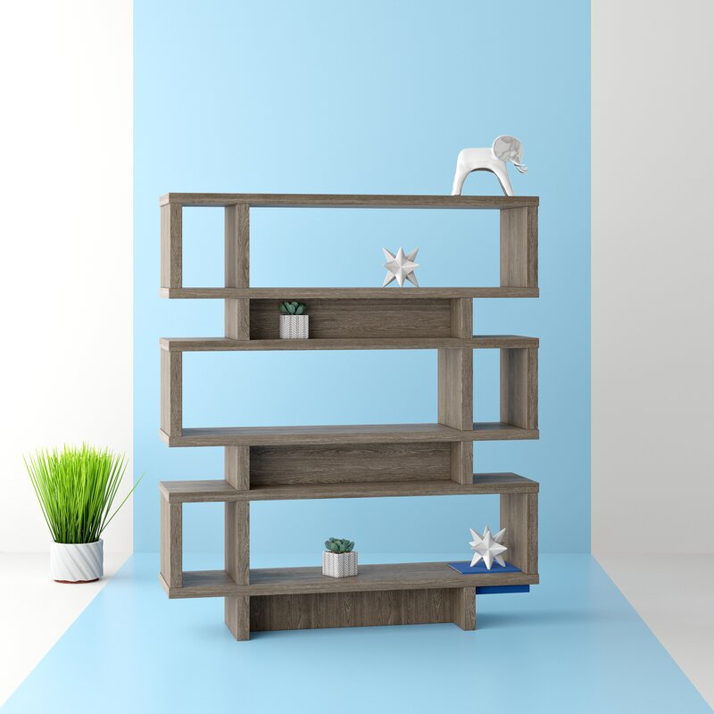 

Геометрический книжный шкаф-полка Dunning - Little Room Baby House (WFR-100392-1036)