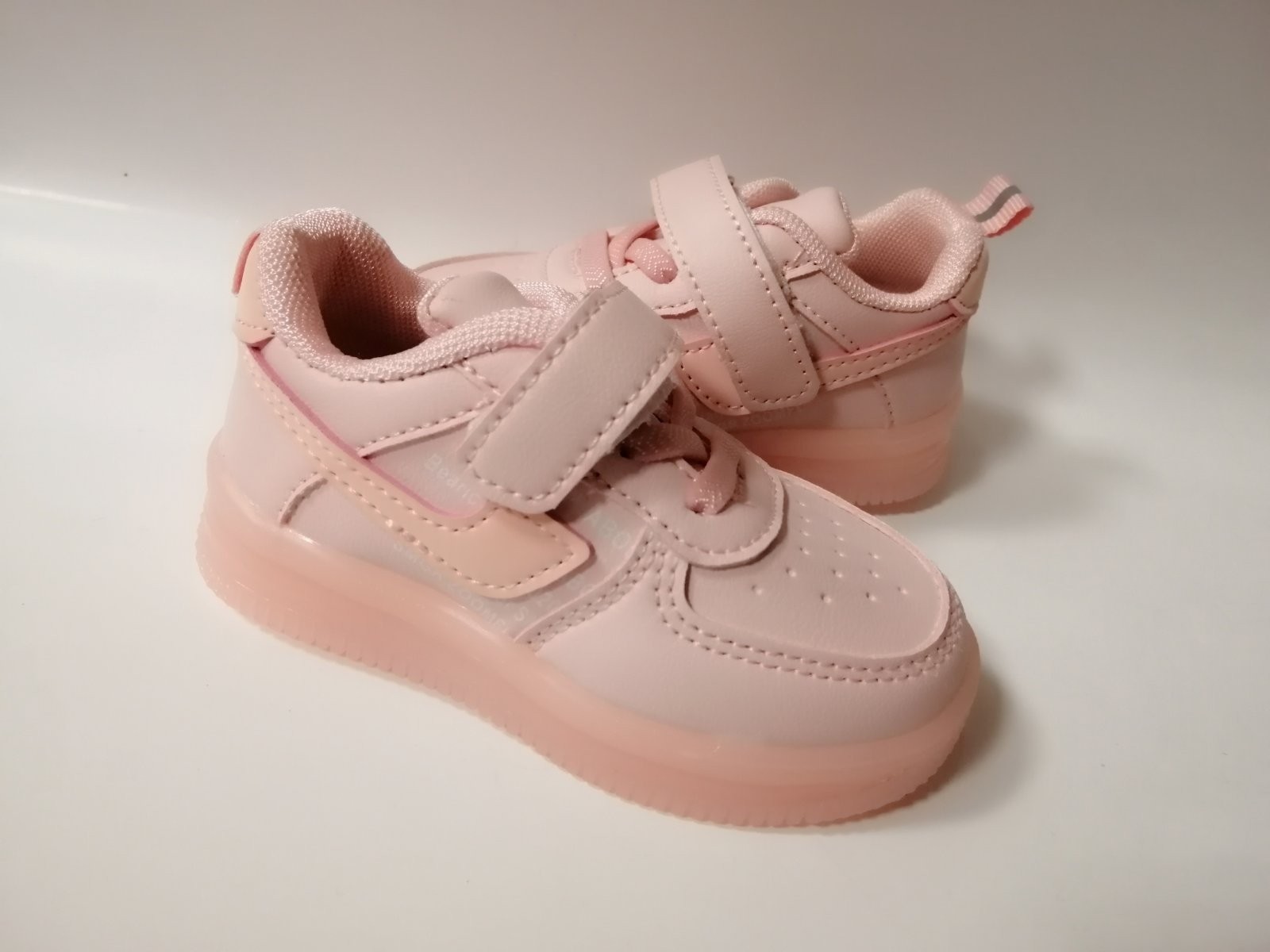 

Кроссовки для девочки Канарейка 6125-5С pink розовые р. 23-14,2 см