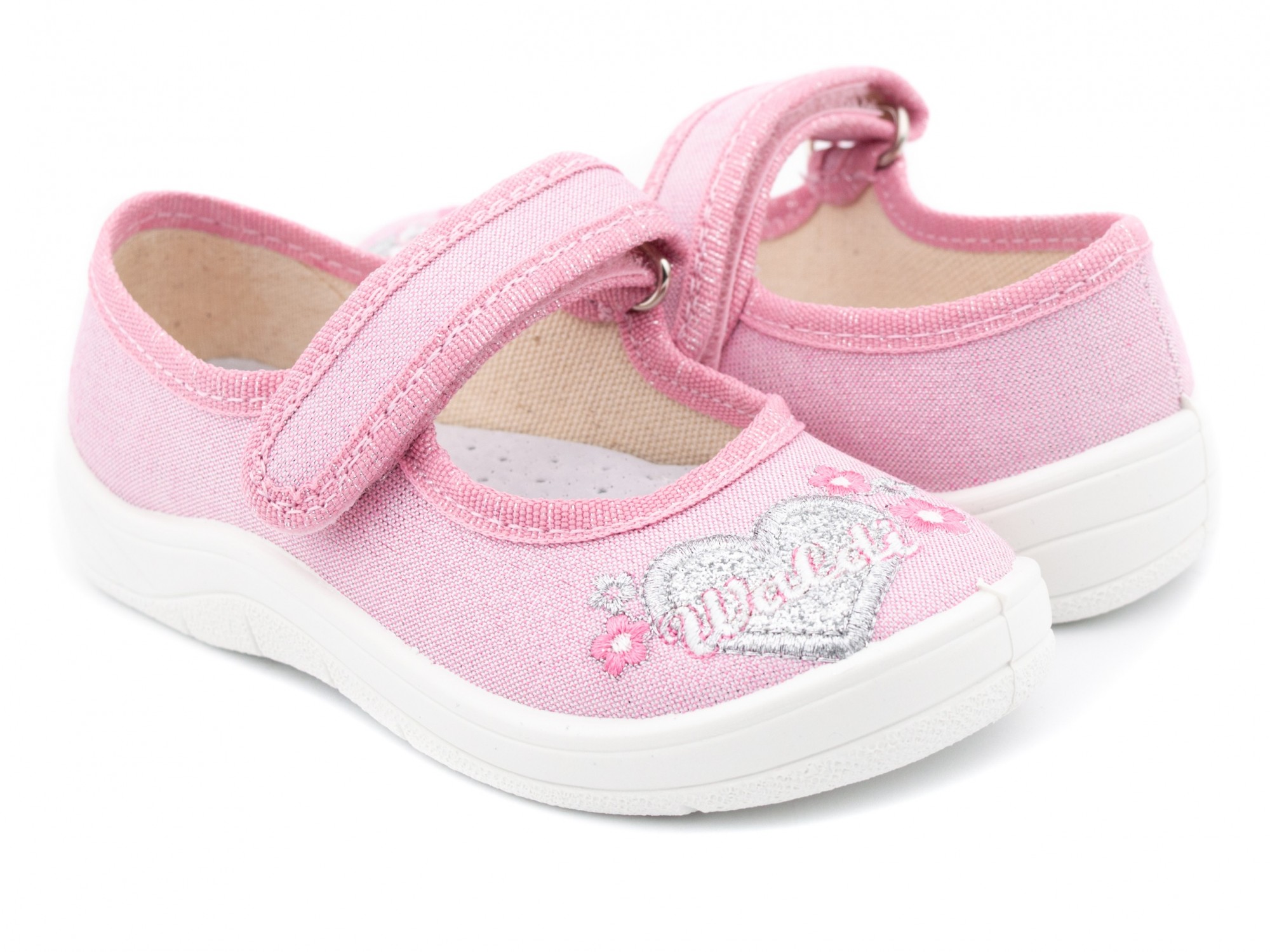 

Тапочки для девочки Waldi 268-706 розовые р.29-19 см