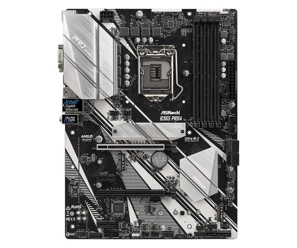 

Материнская плата ASRock B365 Pro4 (s1151, Intel B360, PCI-Ex16)