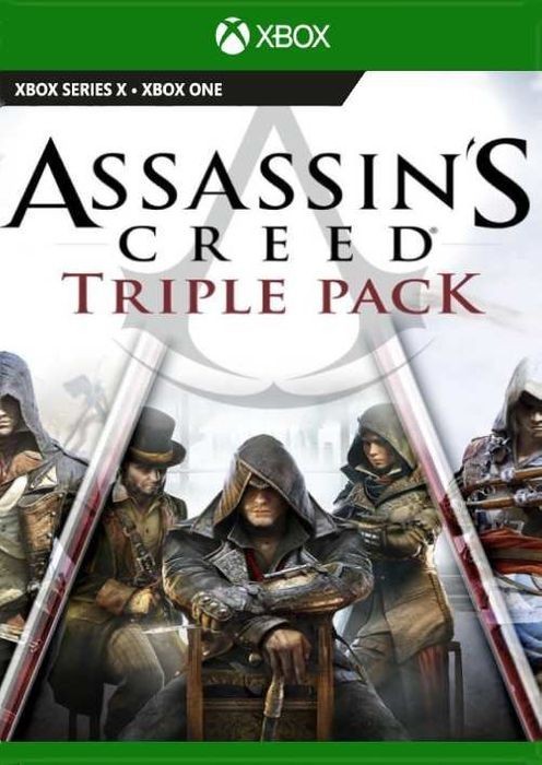 

Ключ активации Assassin's Creed: Черный флаг, Единство, Синдикат (Triple Pack: Black Flag, Unity, Syndicate) для Xbox One/Series