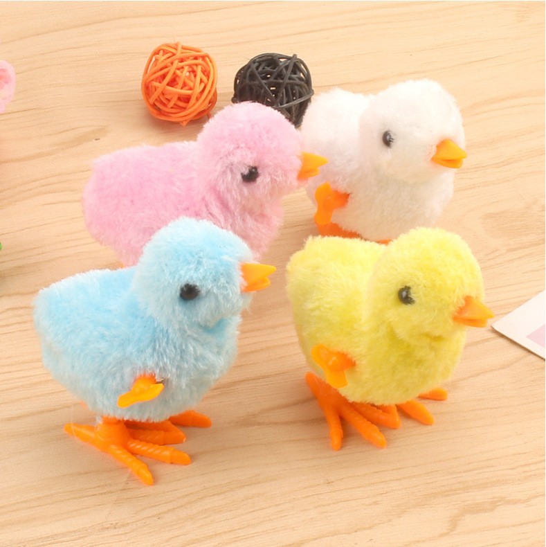 

Заводная игрушка Цыплята Marpiel Happy Chick 4 шт