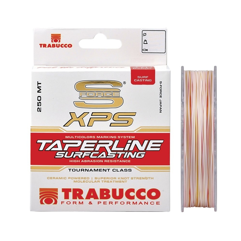 

Леска конусная Trabucco SF Surfcasting TAPER LINE SC 0,23-0,57мм 6,96-32,5кг 250м