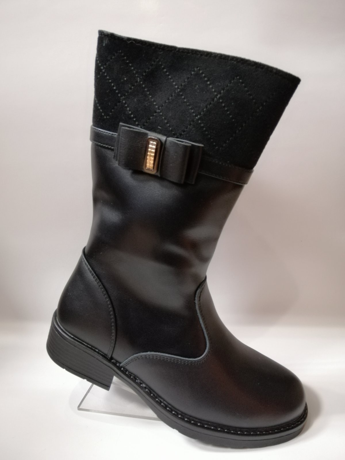 

Зимние сапоги для девочки WeeStep 516558035 BK чёрные р.35-22,5 см