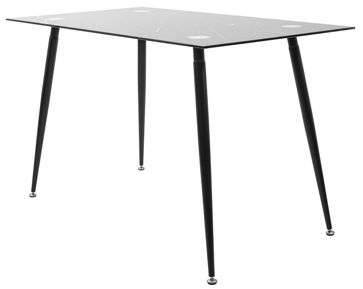 

Обеденный стол Richman Капри 120х70х75 Стекло Мраморное (Ножки Черные)
