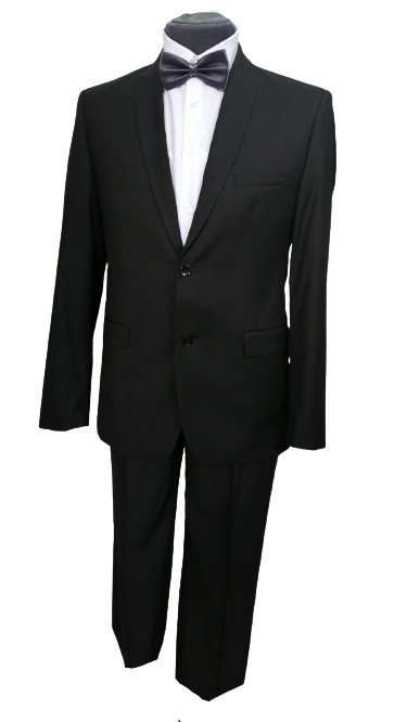 

Мужской костюм West-Fashion А-86 черный , 182, Мужской костюм West-Fashion А-86 черный 50, 182