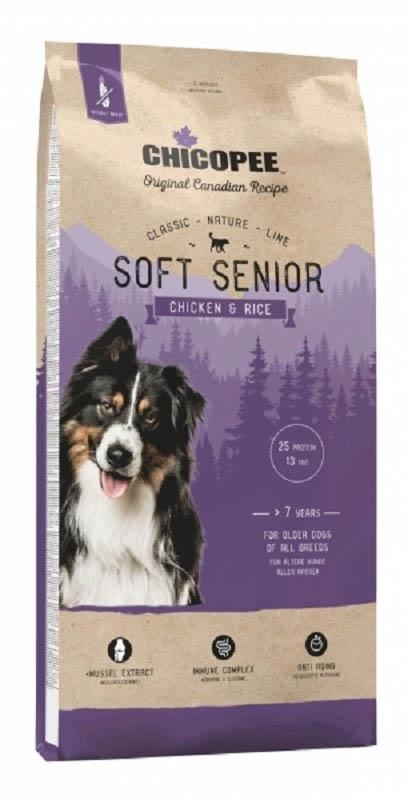 

Сухой корм для собак Chicopee CNL Soft Senior Chicken & Rice 2 кг (15432)