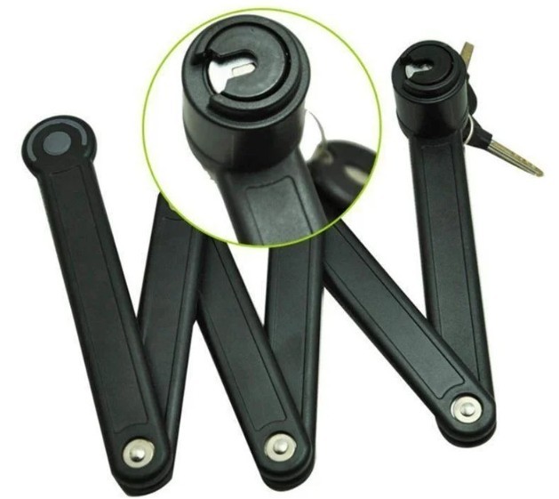 

Складной замок для велосипеда Etook Велозамок с защитой