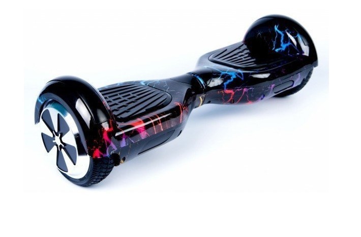 

Гироскутер Smart Balance 6.5 дюймов Гироскутер (сумка, колонка, подсветка, самобаланс) Цветная молния