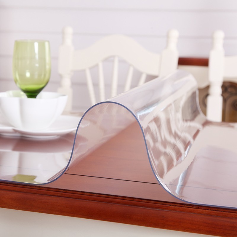 

Силиконовая скатерть Мягкое стекло Soft Glass Покрытие для мебели (размер 2.1х1.8 м, толщина 0.5 мм) Прозрачное