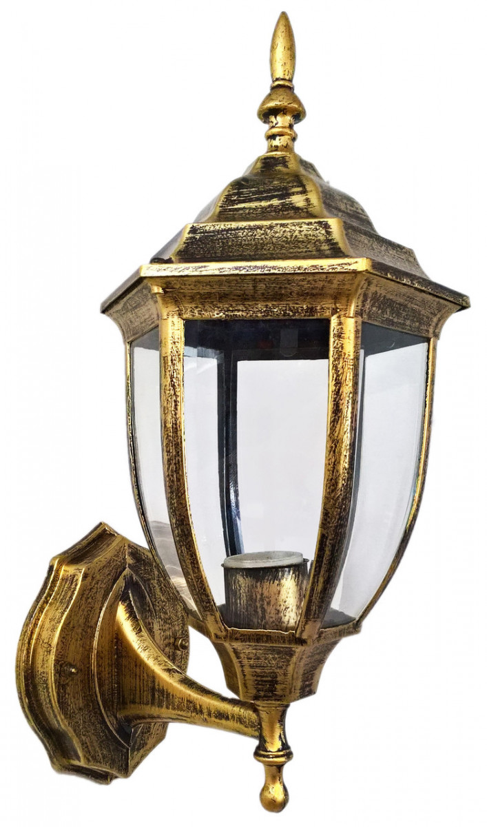 

Фонарь настенный (37х15х19,5 см.) Золото состаренное YR-9027-w/s-p