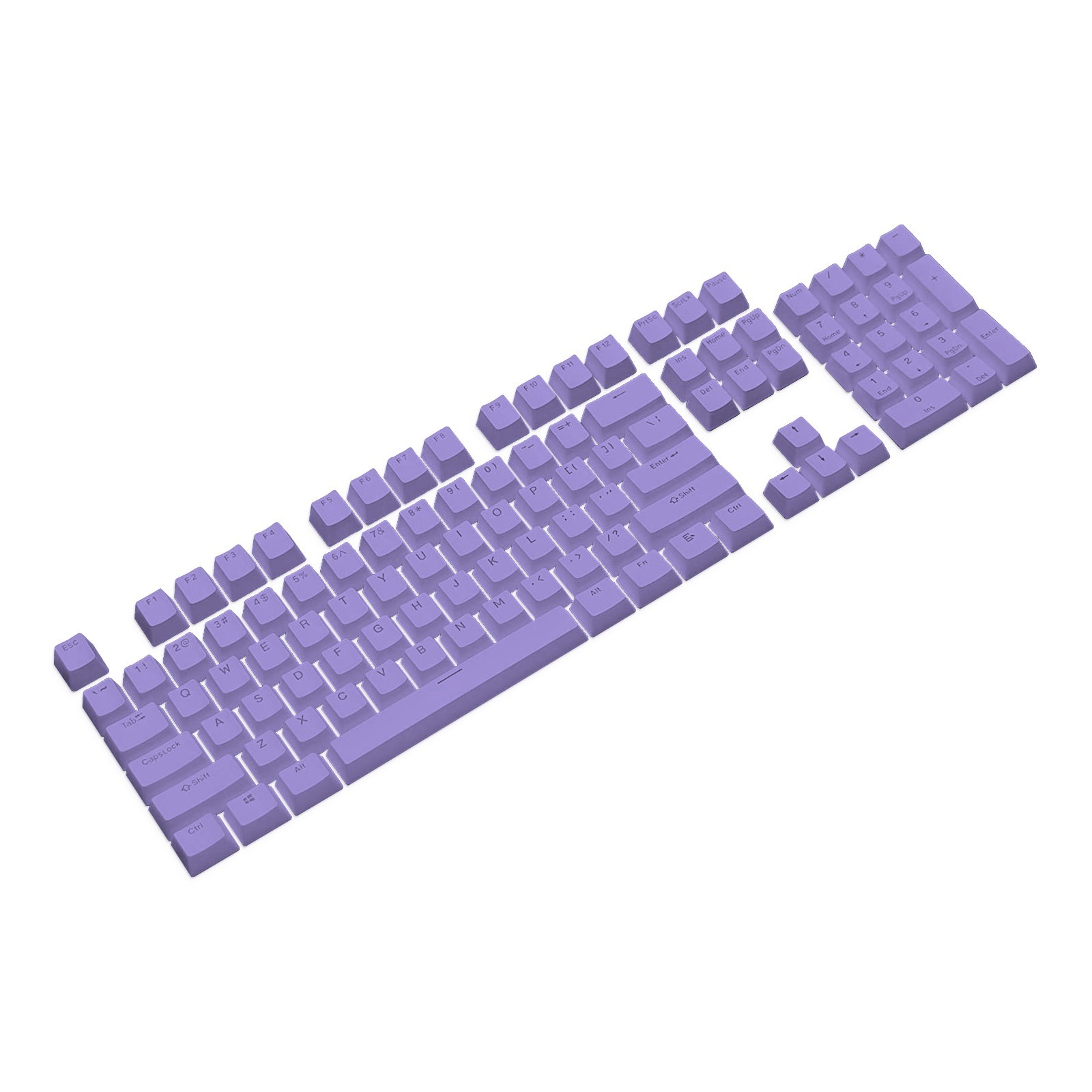

Набор кейкапов PBT ANSI / ISO ENG Purple (KC-003)