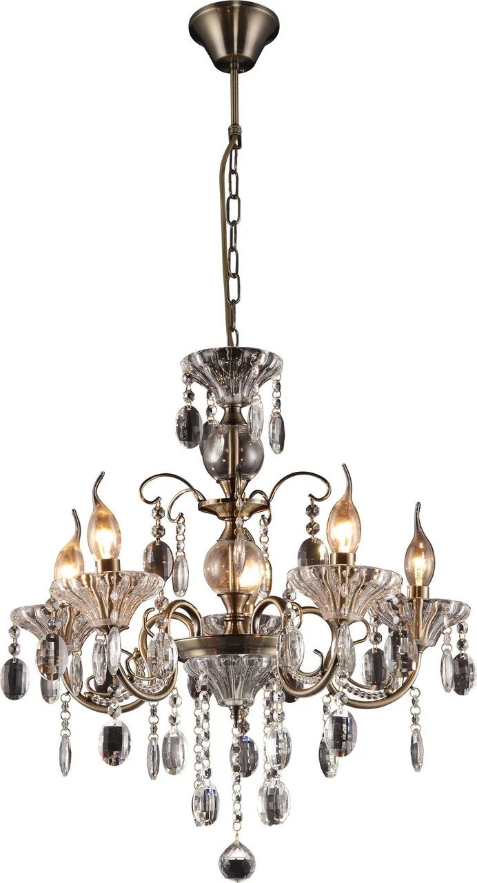 

Люстра INL-1102P-05 Antique brass
