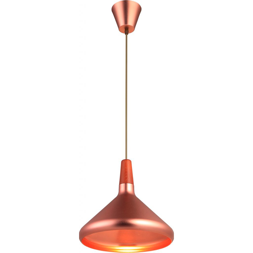 

Люстра INL-9371P-11 Brushed Copper & Walnut