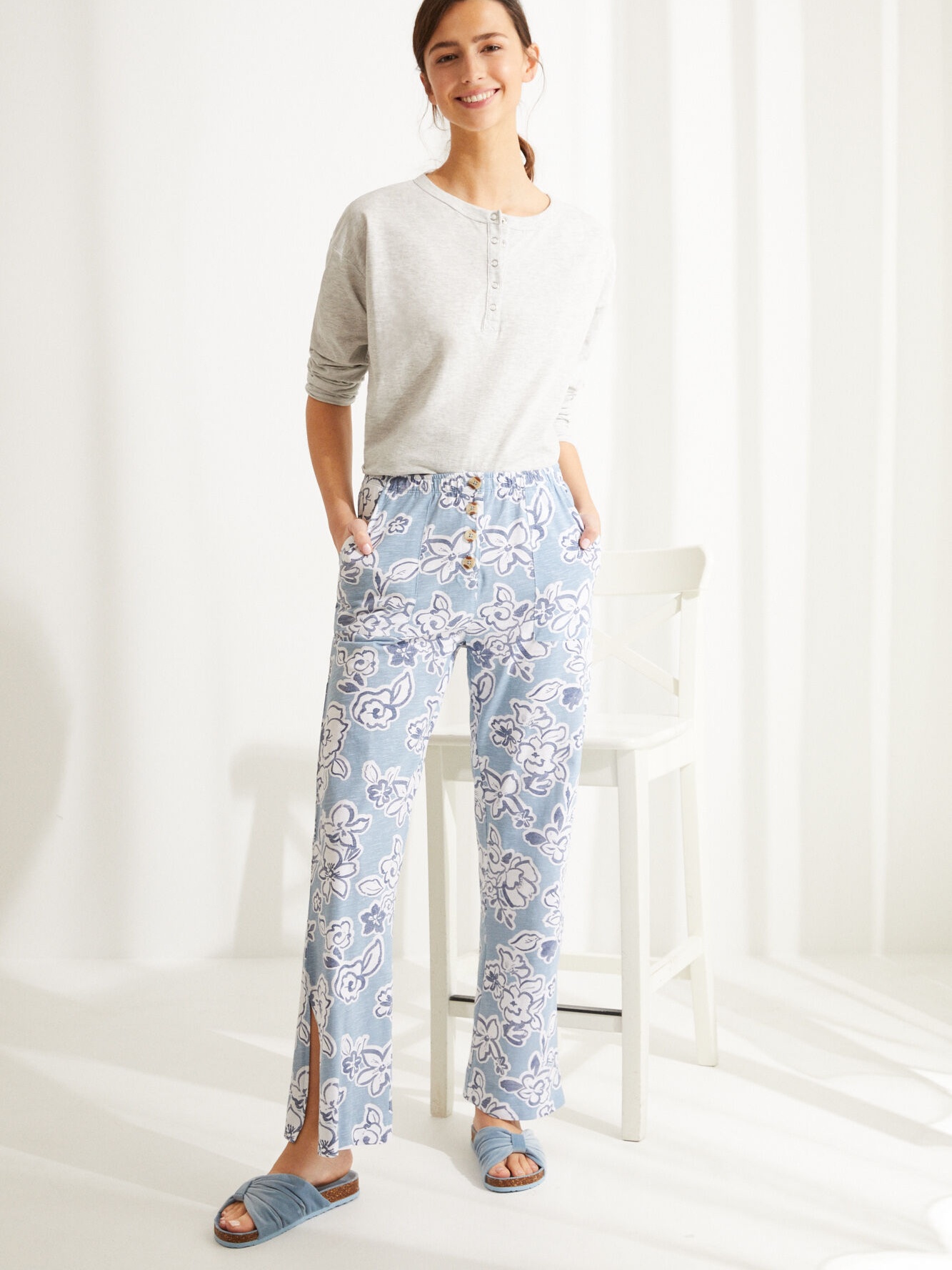 

Пижамные штаны Women'secret 3709698 S Голубые