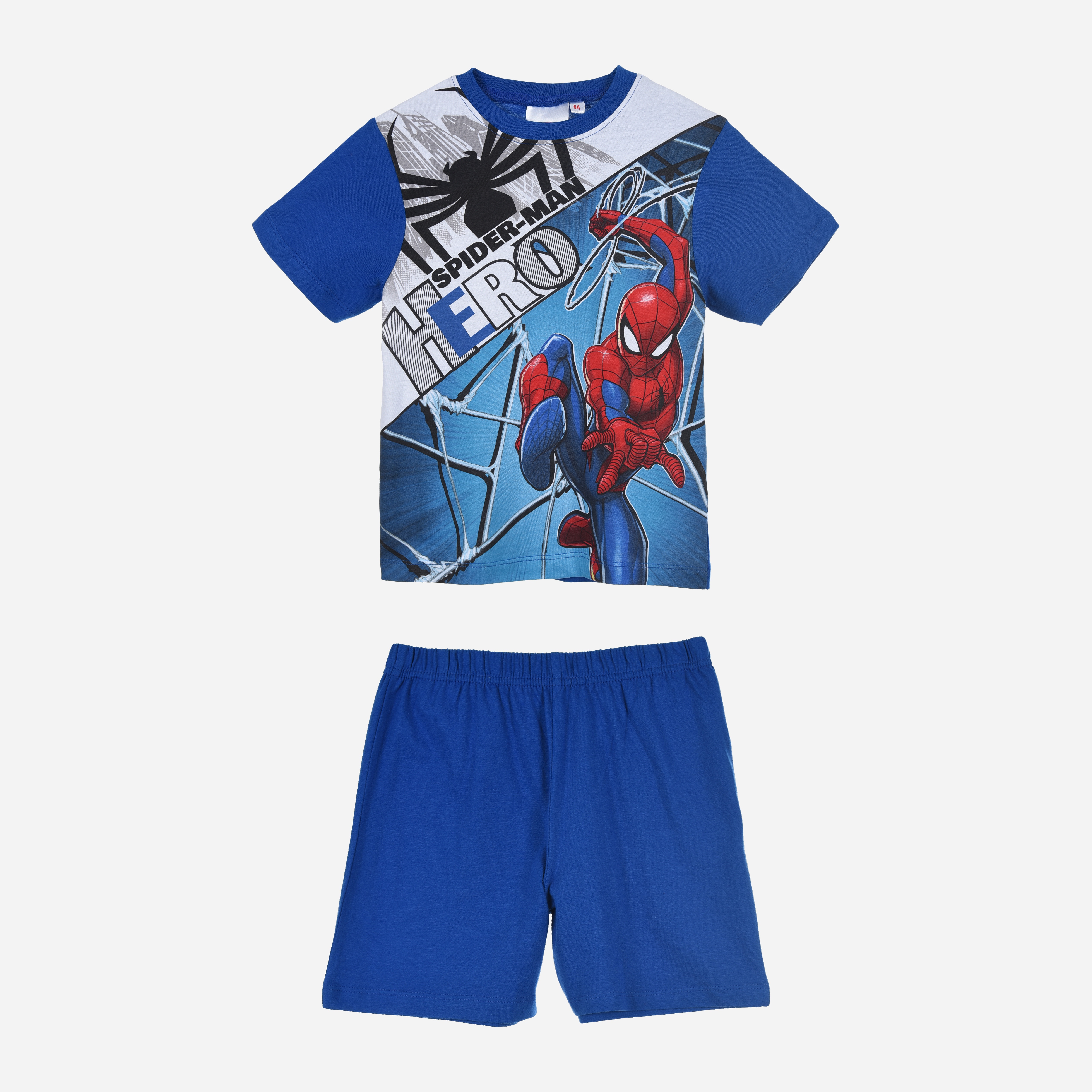 

Пижама (футболка + шорты) Disney Spiderman UE2036 98 см Синяя