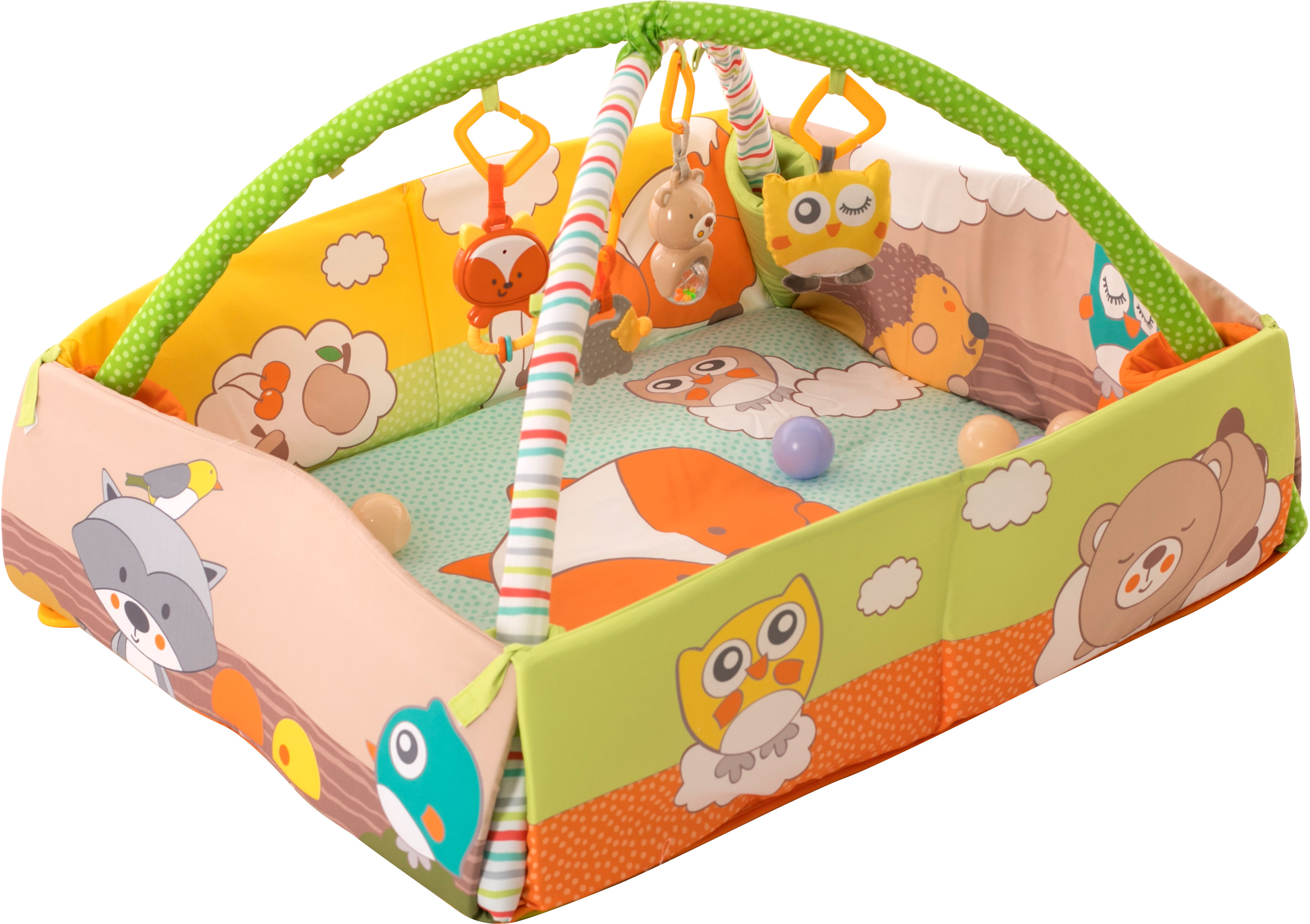 

Развивающий коврик Baby Team с дугами (8566)