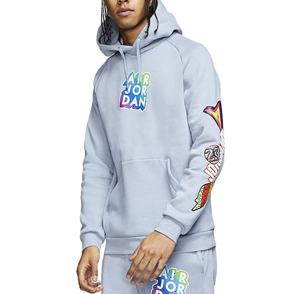 

Худи Jordan Jumpman Sticker Hoodie S Светло-голубой CT6723-464
