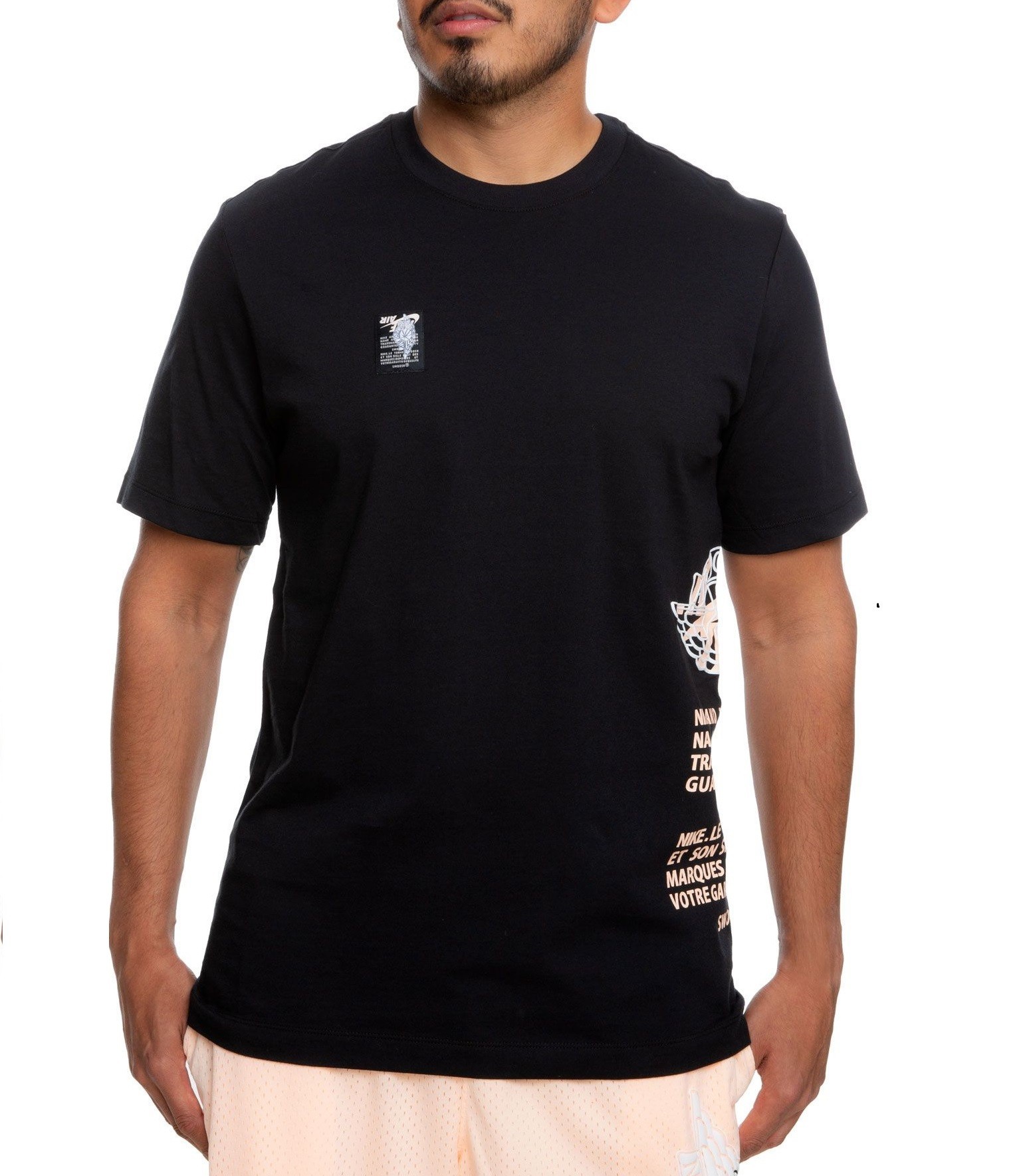 

Футболка Air Jordan Label Tee Black (S) AQ3846-010