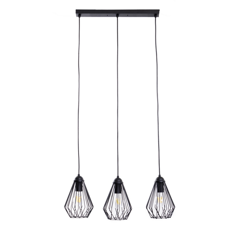 

Подвесной светильник Atmolight Dribble C210-450-3 Black (2121311)