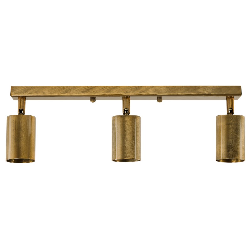 

Спот Atmolight Chime Gu10 L90-3 Brush/gold (1091326)
