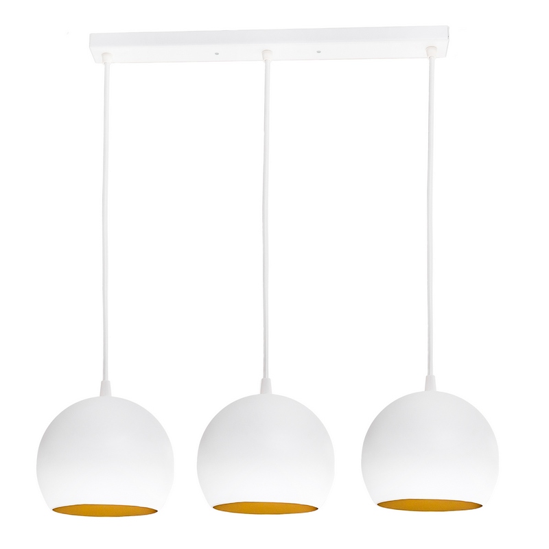 

Подвесной светильник Atmolight Bowl С150-450-3 White/gold (1311413)