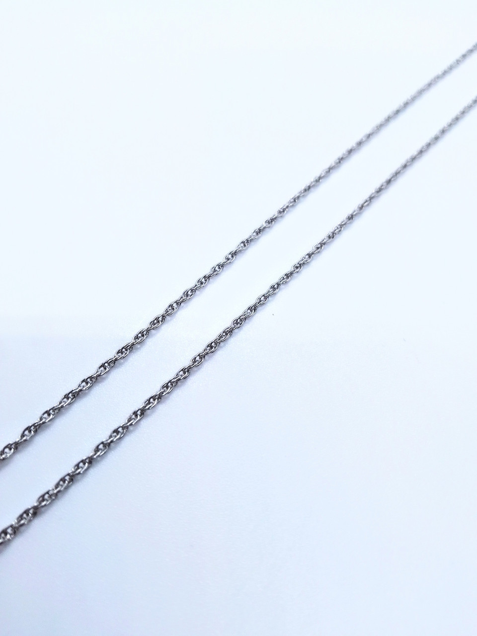 

Цепочка серебряная веревка 50см 69695